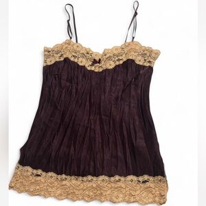 Forever 21 purple and cream Lace Cami